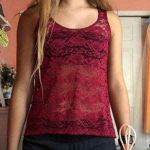 Charlotte Rousse Lace Tank